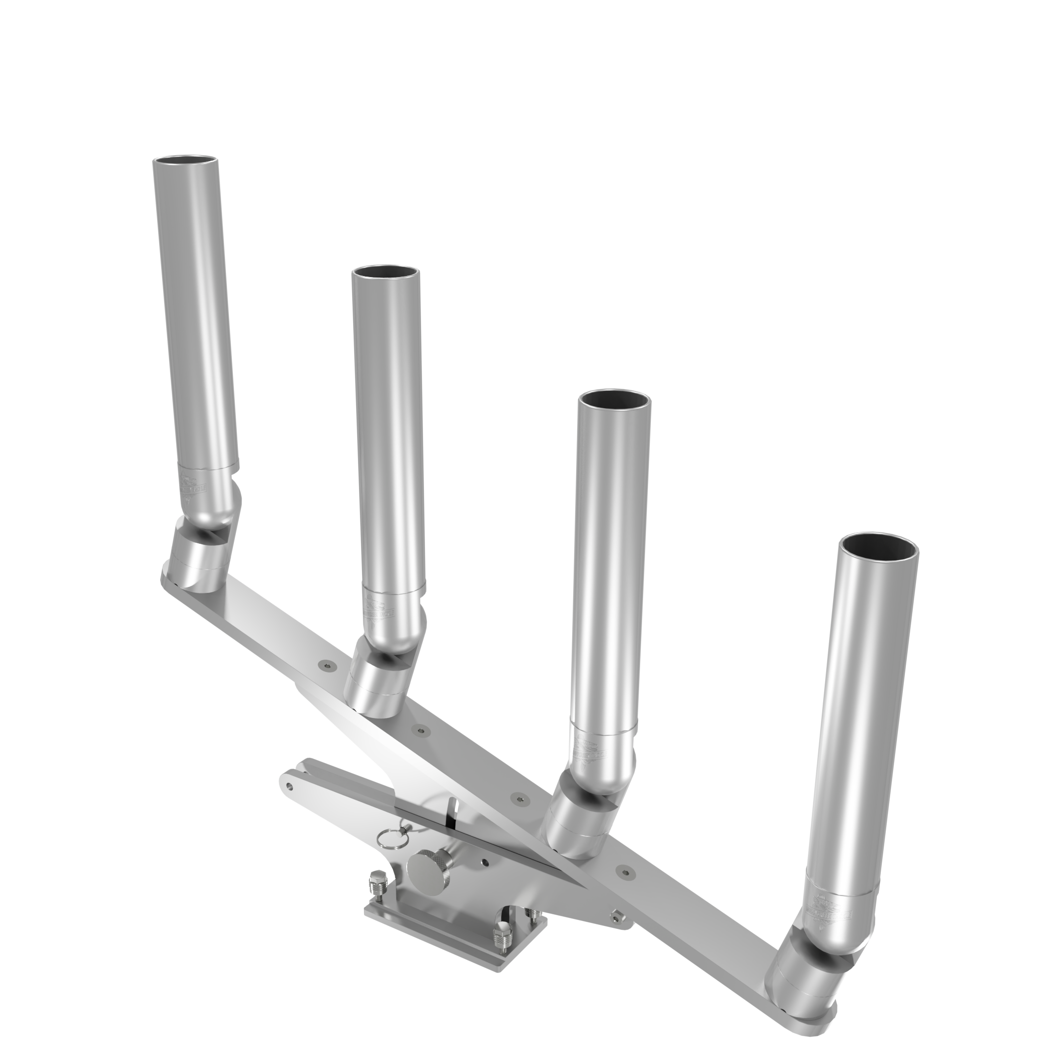 QUAD ARTICULATING TREE ROD HOLDER WITH MOUNT