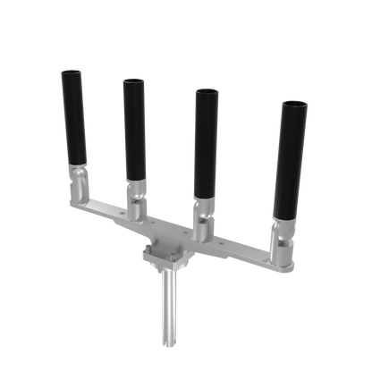 QUAD HORIZONTAL TREE ROD HOLDER WITH GIMBAL