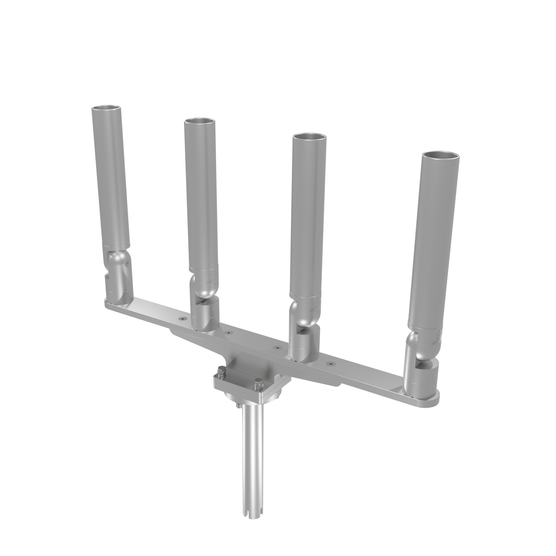 QUAD HORIZONTAL TREE ROD HOLDER WITH GIMBAL