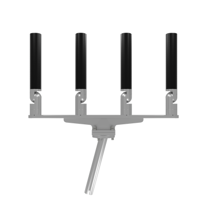 QUAD HORIZONTAL TREE ROD HOLDER WITH GIMBAL