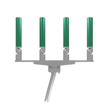 QUAD HORIZONTAL TREE ROD HOLDER WITH GIMBAL