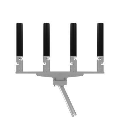 QUAD HORIZONTAL TREE ROD HOLDER WITH GIMBAL