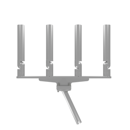 QUAD HORIZONTAL TREE ROD HOLDER WITH GIMBAL