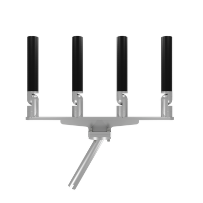 QUAD HORIZONTAL TREE ROD HOLDER WITH GIMBAL