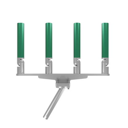 QUAD HORIZONTAL TREE ROD HOLDER WITH GIMBAL