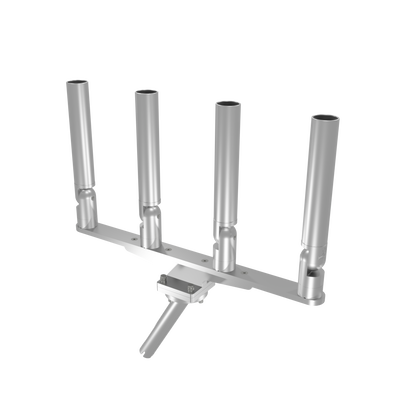 QUAD HORIZONTAL TREE ROD HOLDER WITH GIMBAL