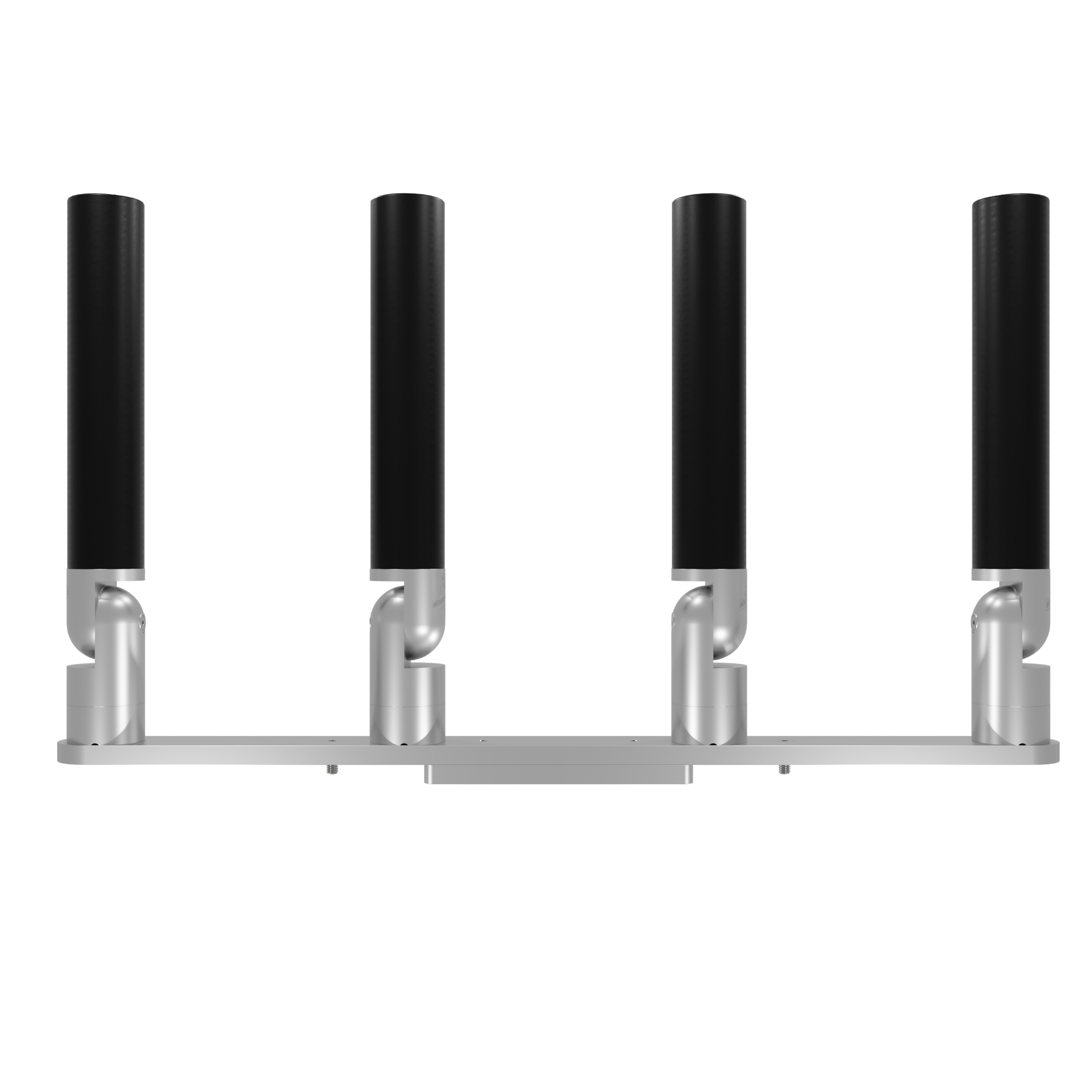 QUAD HORIZONTAL TREE ROD HOLDER WITH LOW PROFILE MOUNT