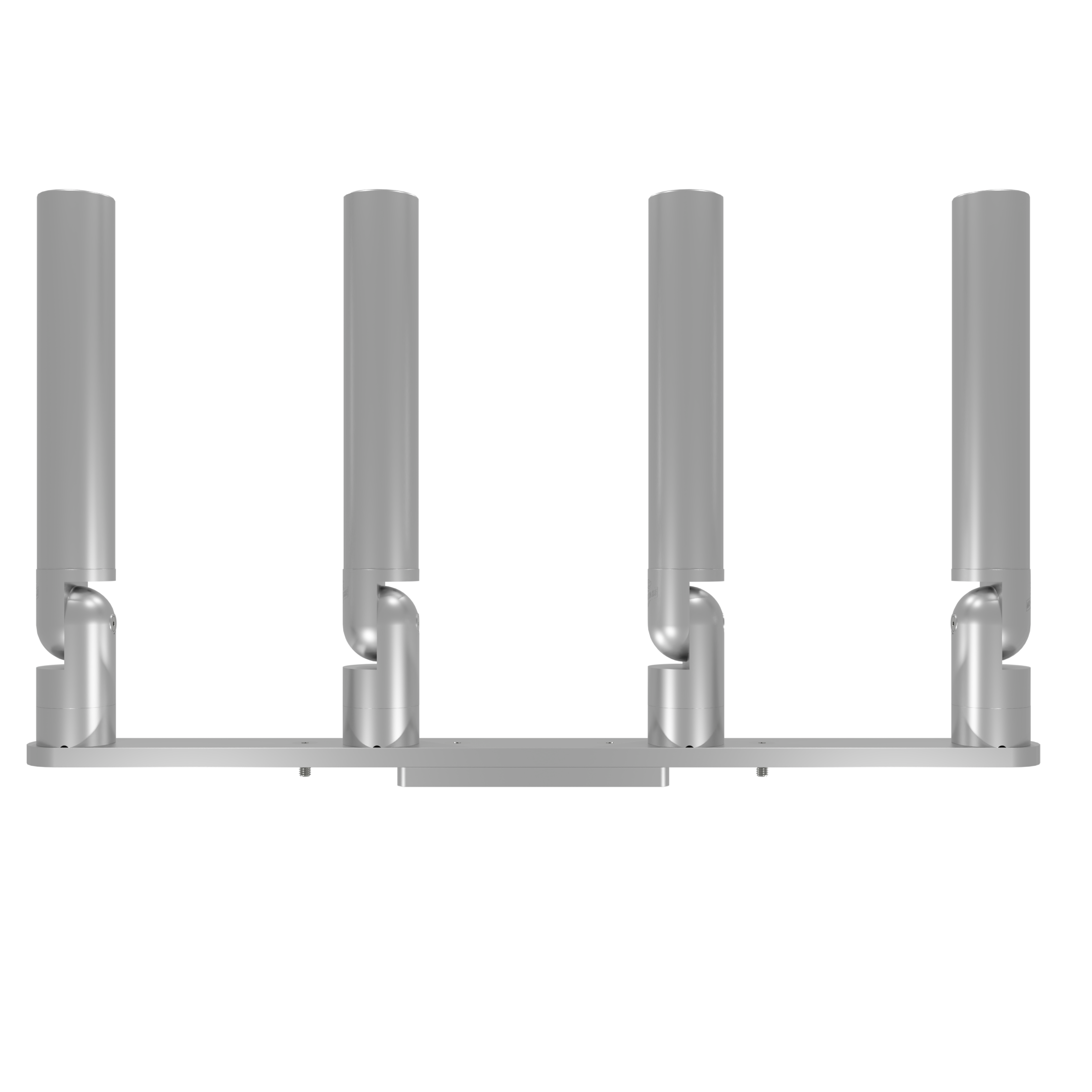 QUAD HORIZONTAL TREE ROD HOLDER WITH LOW PROFILE MOUNT