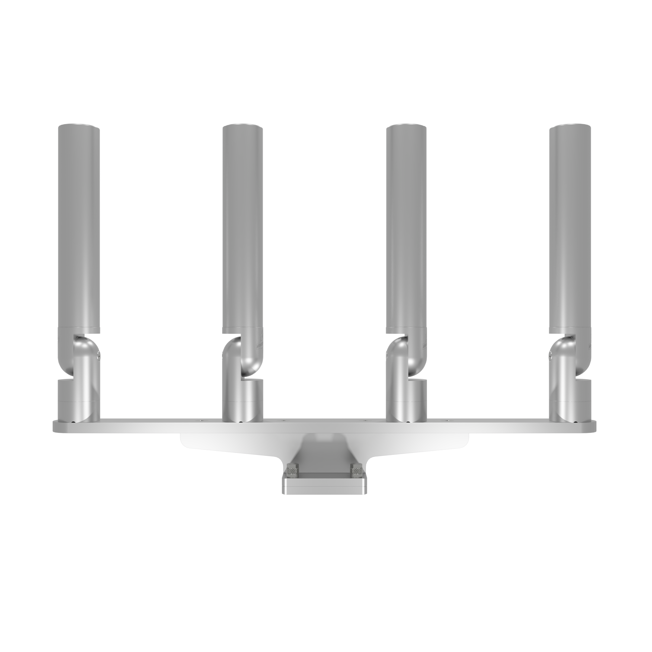 QUAD HORIZONTAL TREE ROD HOLDER WITH MOUNT