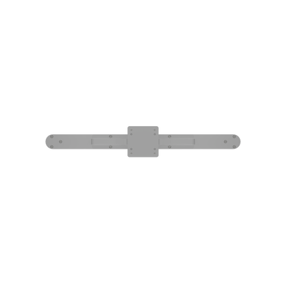 QUAD HORIZONTAL TREE ROD HOLDER WITH MOUNT