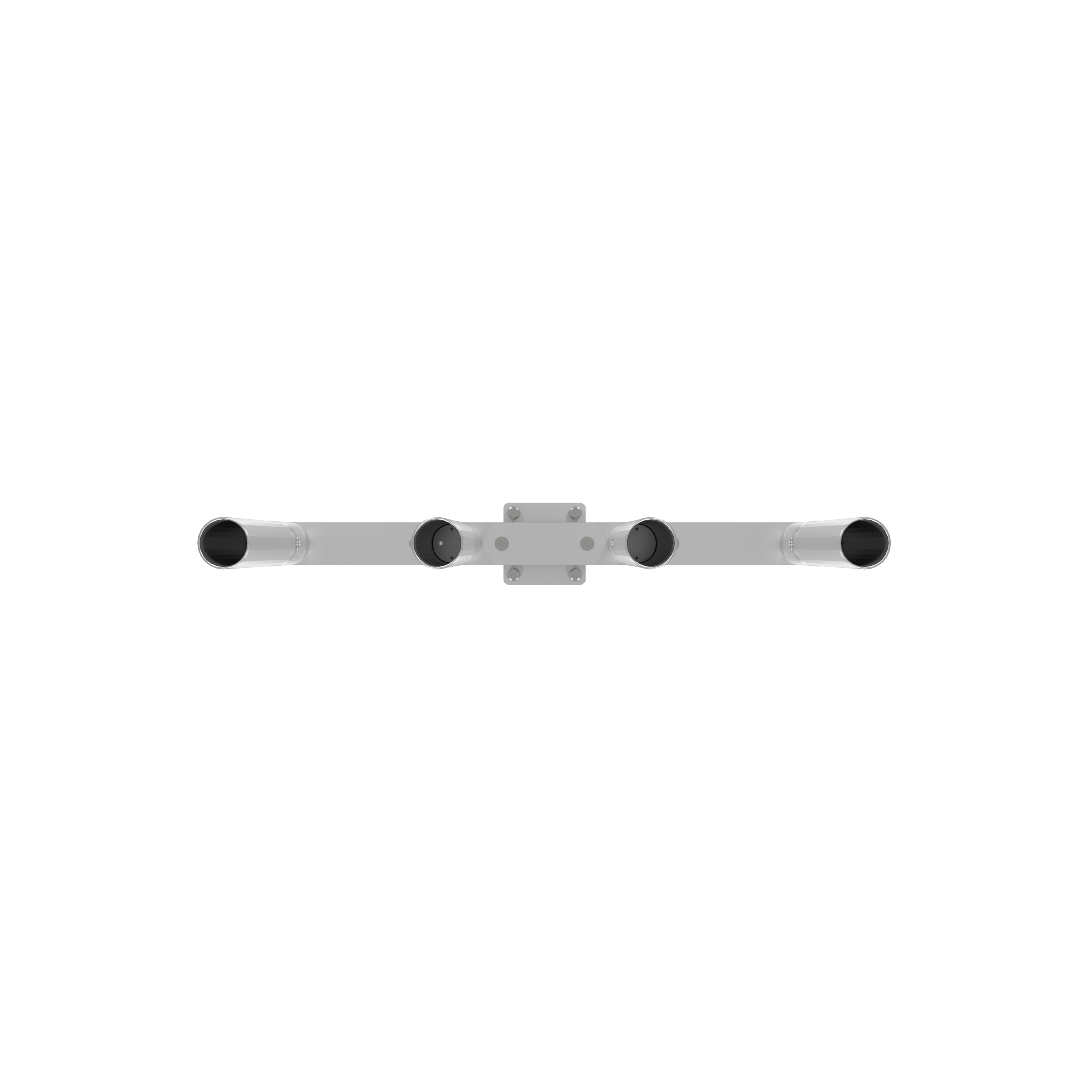 QUAD HORIZONTAL TREE ROD HOLDER WITH MOUNT