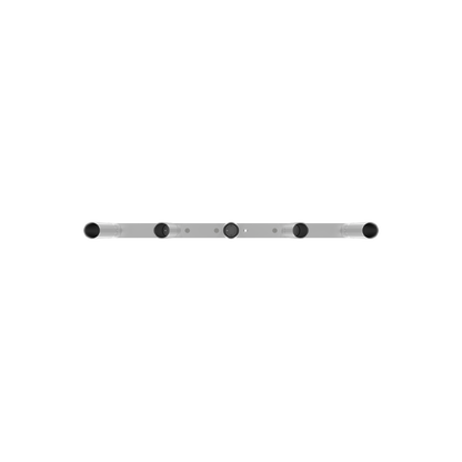 QUINT HORIZONTAL TREE ROD HOLDER WITH CLAMSHELL