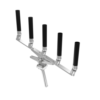 QUINT ARTICULATING TREE ROD HOLDER WITH GIMBAL