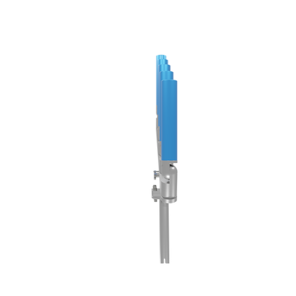 QUINT ARTICULATING TREE ROD HOLDER WITH GIMBAL