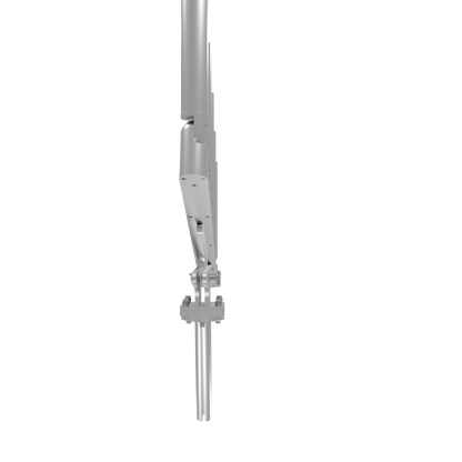 QUINT ARTICULATING TREE ROD HOLDER WITH GIMBAL