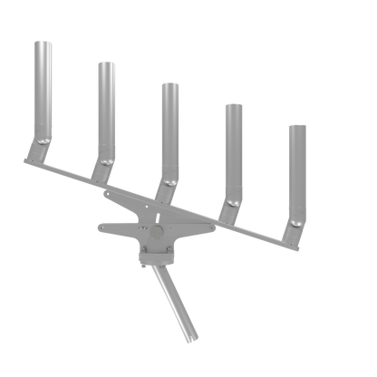 QUINT ARTICULATING TREE ROD HOLDER WITH GIMBAL