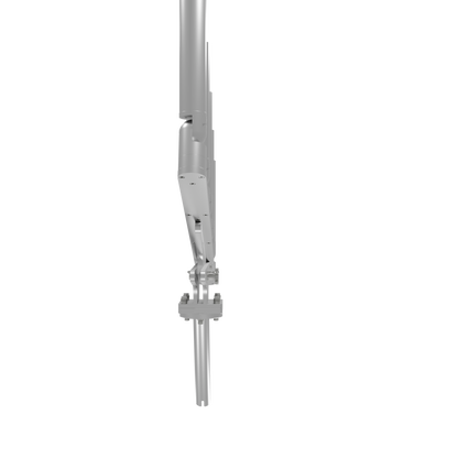 QUINT ARTICULATING TREE ROD HOLDER WITH GIMBAL