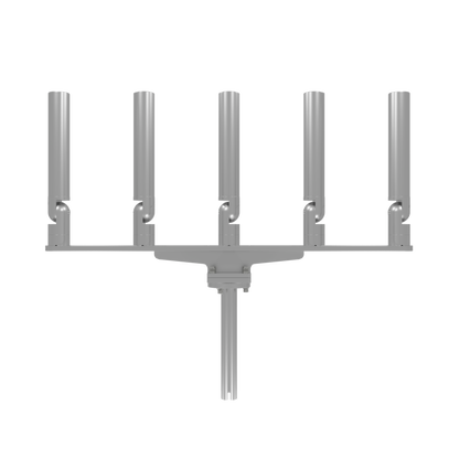 QUINT HORIZONTAL TREE ROD HOLDER WITH GIMBAL