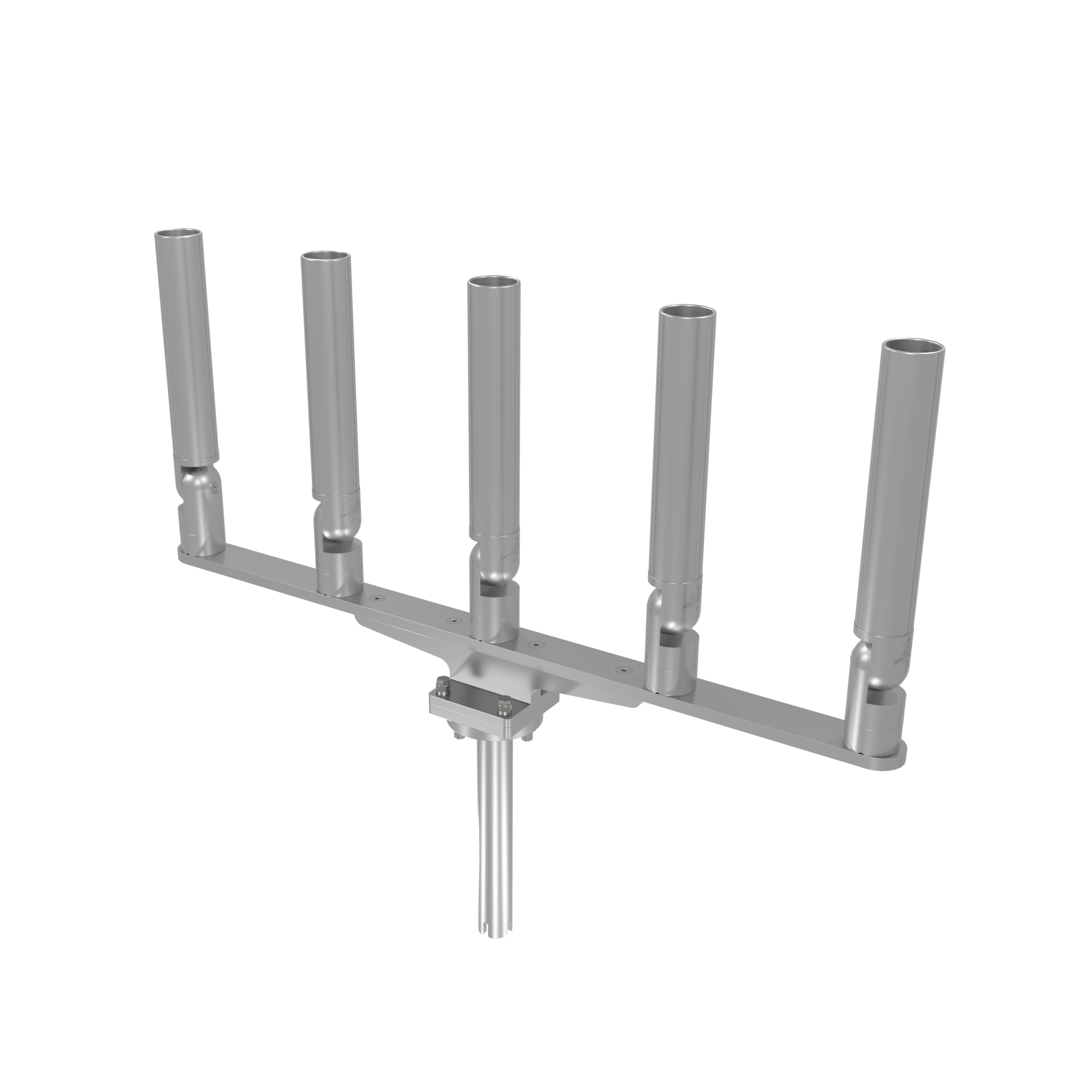 QUINT HORIZONTAL TREE ROD HOLDER WITH GIMBAL