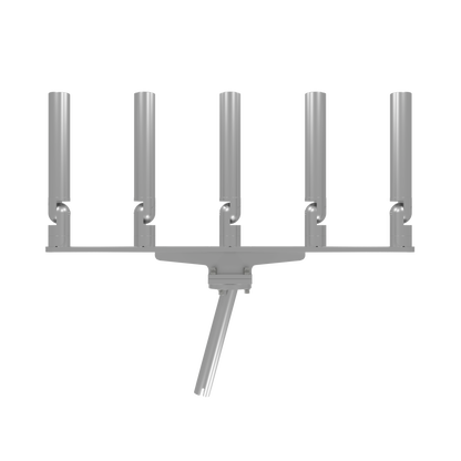 QUINT HORIZONTAL TREE ROD HOLDER WITH GIMBAL