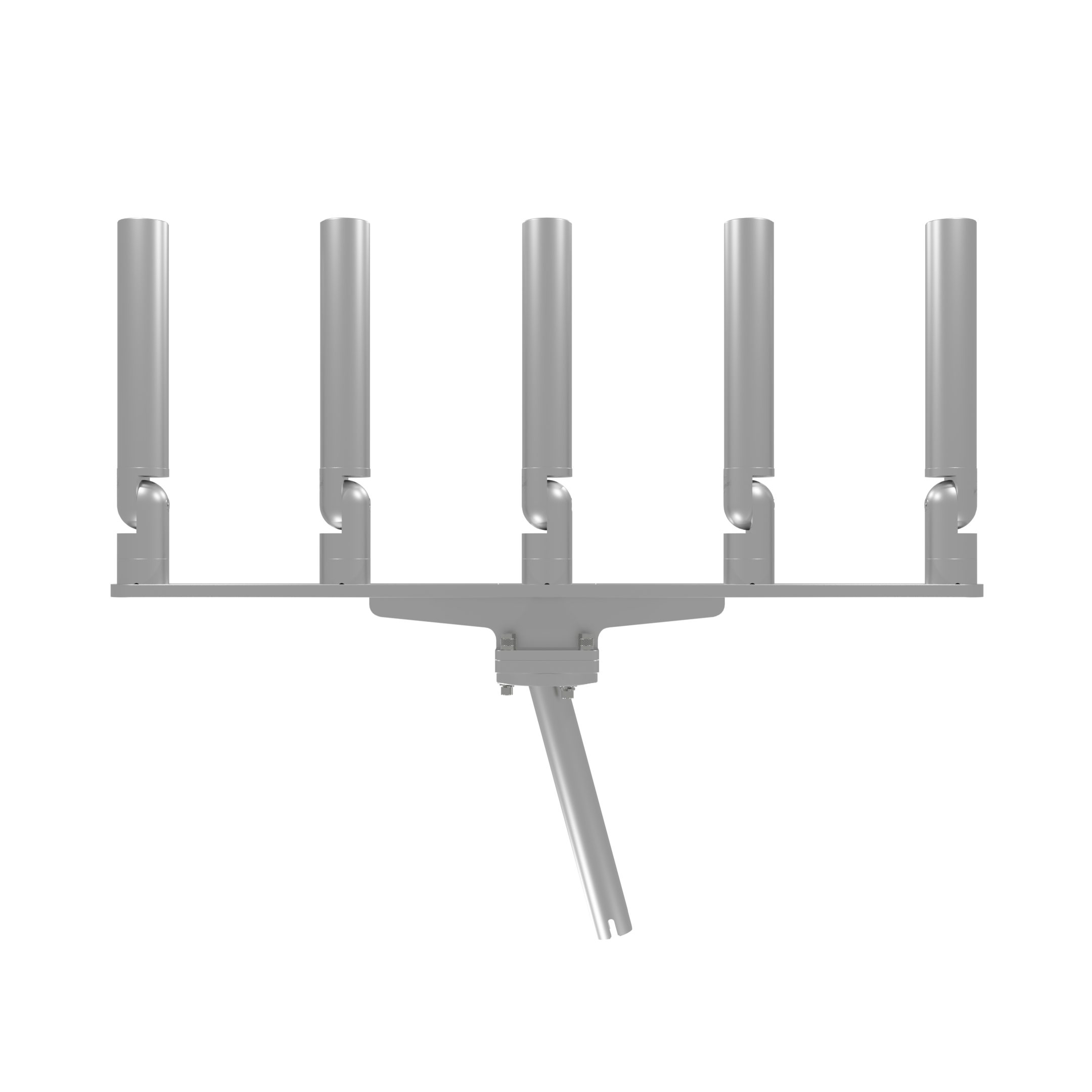 QUINT HORIZONTAL TREE ROD HOLDER WITH GIMBAL