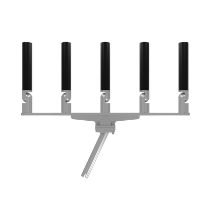 QUINT HORIZONTAL TREE ROD HOLDER WITH GIMBAL