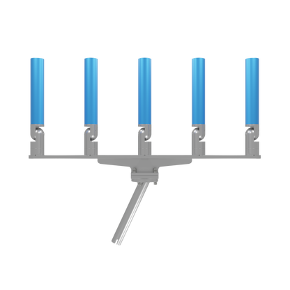 QUINT HORIZONTAL TREE ROD HOLDER WITH GIMBAL