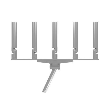 QUINT HORIZONTAL TREE ROD HOLDER WITH GIMBAL
