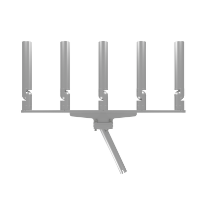 QUINT HORIZONTAL TREE ROD HOLDER WITH GIMBAL