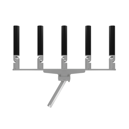 QUINT HORIZONTAL TREE ROD HOLDER WITH GIMBAL