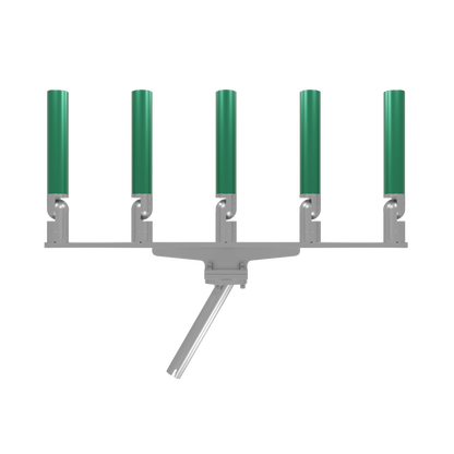 QUINT HORIZONTAL TREE ROD HOLDER WITH GIMBAL