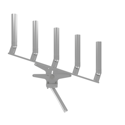 QUINT ARTICULATING TREE ROD HOLDER WITH GIMBAL