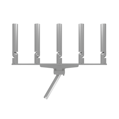 QUINT HORIZONTAL TREE ROD HOLDER WITH GIMBAL
