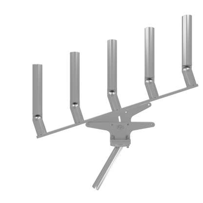 QUINT ARTICULATING TREE ROD HOLDER WITH GIMBAL
