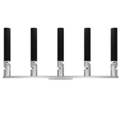QUINT HORIZONTAL TREE ROD HOLDER WITH LOW PROFILE MOUNT