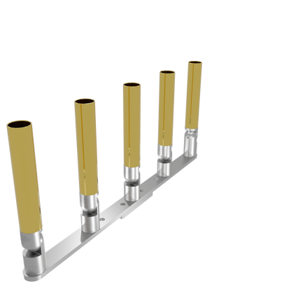 QUINT HORIZONTAL TREE ROD HOLDER WITH LOW PROFILE MOUNT