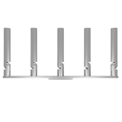 QUINT HORIZONTAL TREE ROD HOLDER WITH LOW PROFILE MOUNT