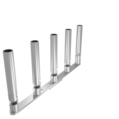 QUINT HORIZONTAL TREE ROD HOLDER WITH LOW PROFILE MOUNT