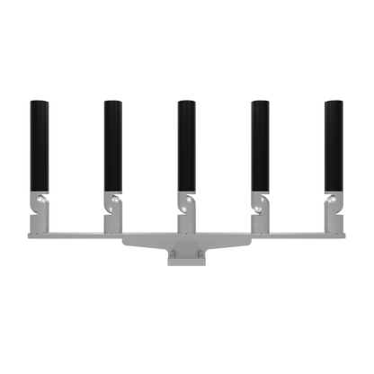 QUINT HORIZONTAL TREE ROD HOLDER WITH MOUNT