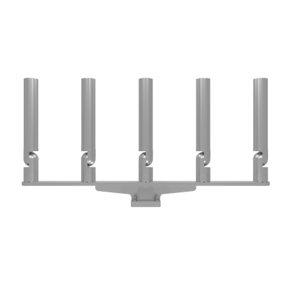 QUINT HORIZONTAL TREE ROD HOLDER WITH MOUNT