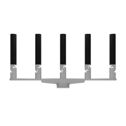 QUINT HORIZONTAL TREE ROD HOLDER WITH MOUNT