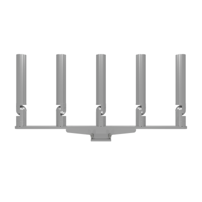 QUINT HORIZONTAL TREE ROD HOLDER WITH MOUNT