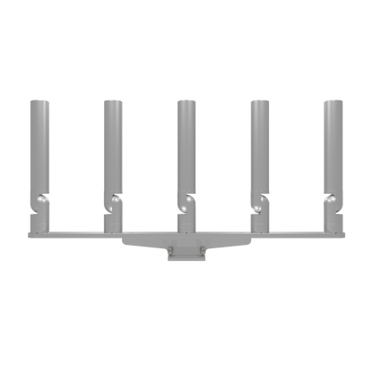 QUINT HORIZONTAL TREE ROD HOLDER WITH MOUNT