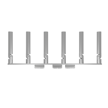 BIG SIX HORIZONTAL TREE ROD HOLDER WITH MOUNT