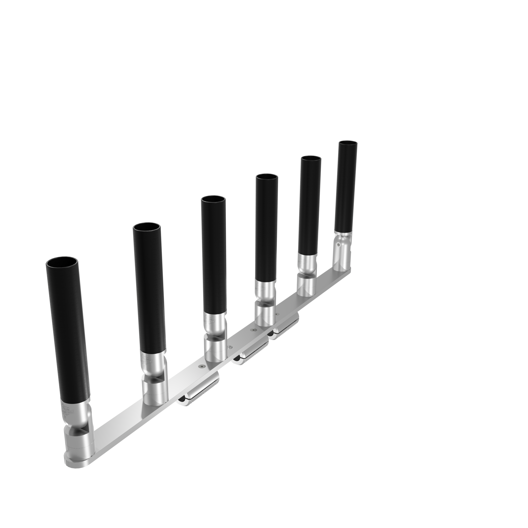 BIG SIX HORIZONTAL TREE ROD HOLDER WITH MOUNT