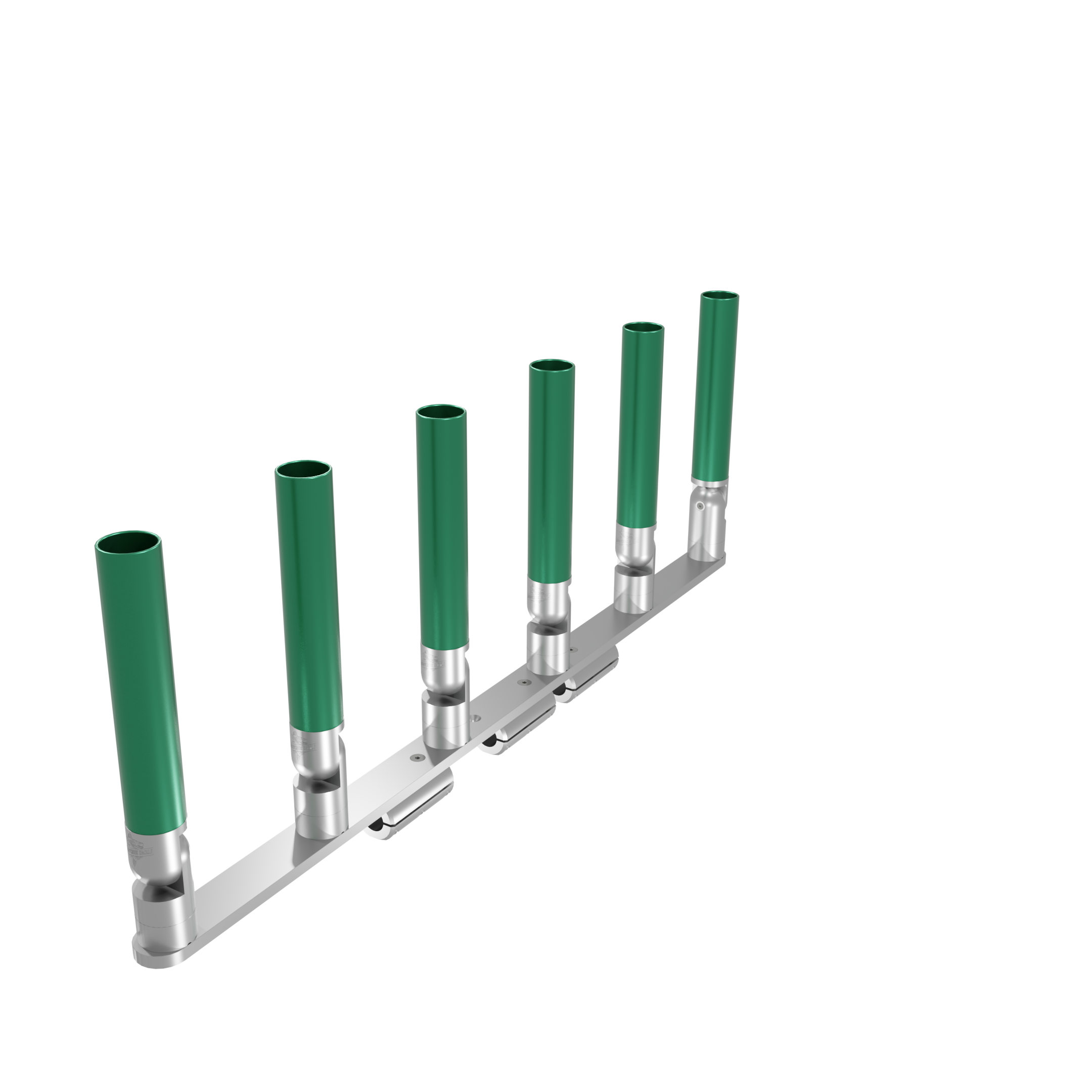 BIG SIX HORIZONTAL TREE ROD HOLDER WITH MOUNT