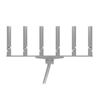 BIG SIX HORIZONTAL TREE ROD HOLDER WITH MOUNT