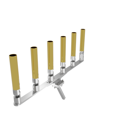 BIG SIX HORIZONTAL TREE ROD HOLDER WITH MOUNT