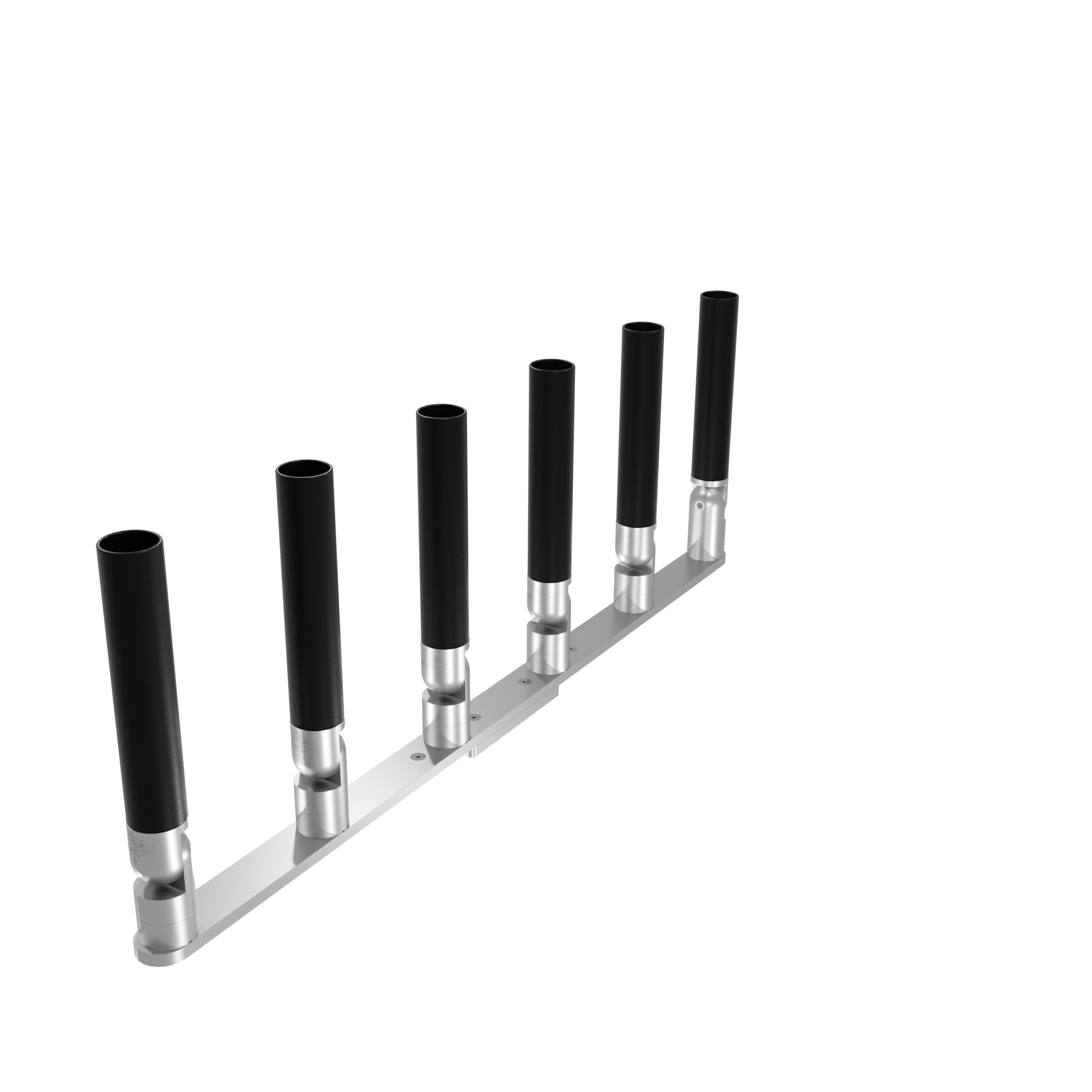 BIG SIX HORIZONTAL TREE ROD HOLDER WITH MOUNT