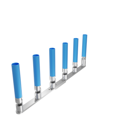 BIG SIX HORIZONTAL TREE ROD HOLDER WITH MOUNT